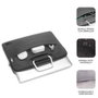 Subblim Maletín Business Laptop Sleeve 13,3-14 pulg Gris